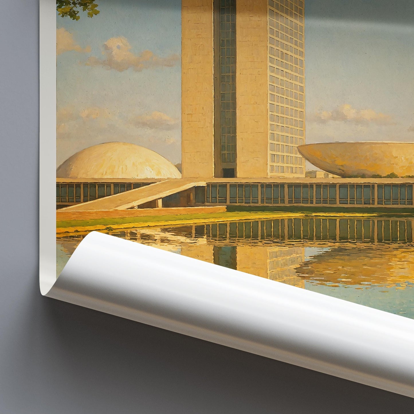 Brasilia Travel Print ~ Brazil Travel Poster