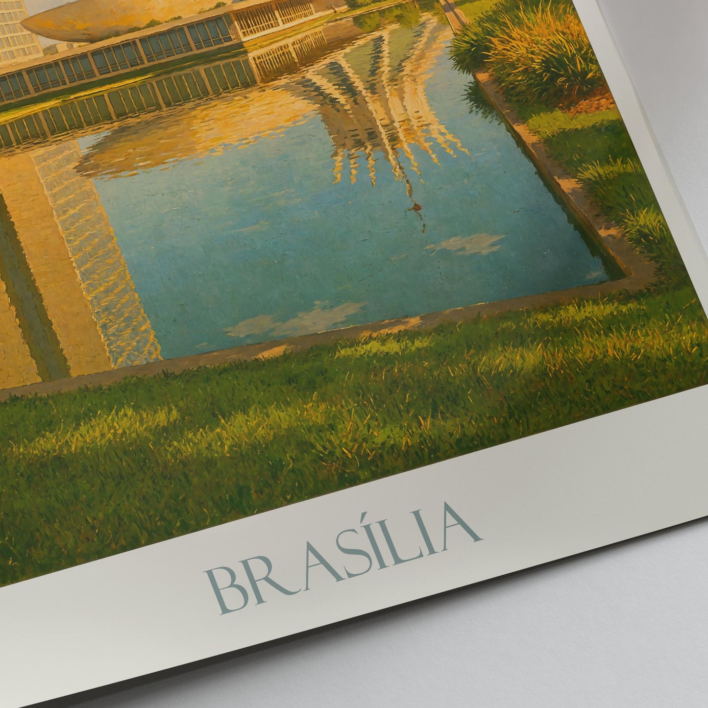 Brasilia Travel Print ~ Brazil Travel Poster