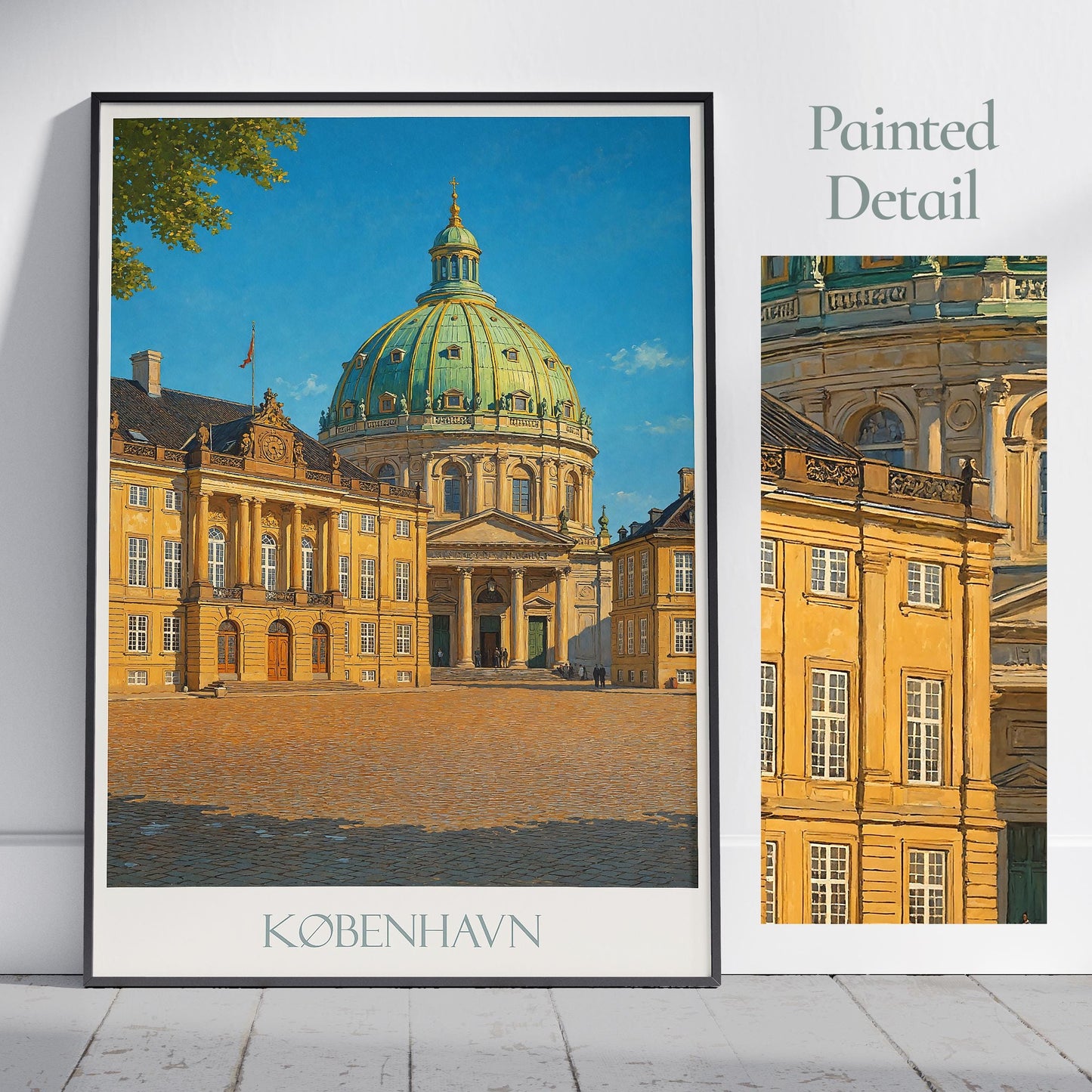Copenhagen Travel Print ~ Denmark Travel Poster