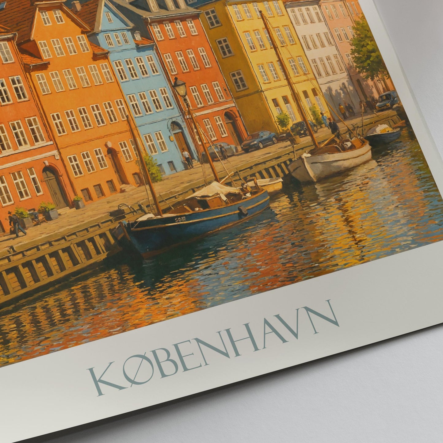 Copenhagen Travel Print ~ Denmark Travel Poster