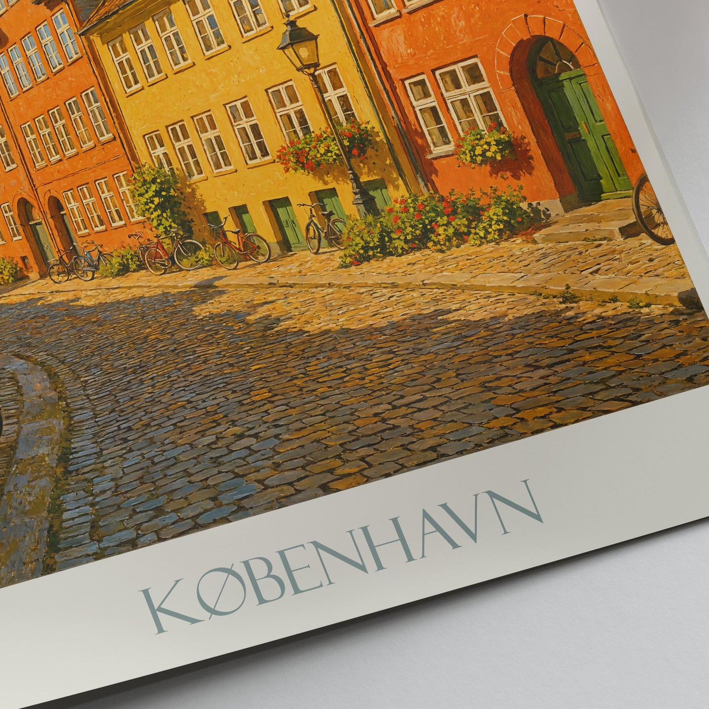 Copenhagen Travel Print ~ Denmark Travel Poster