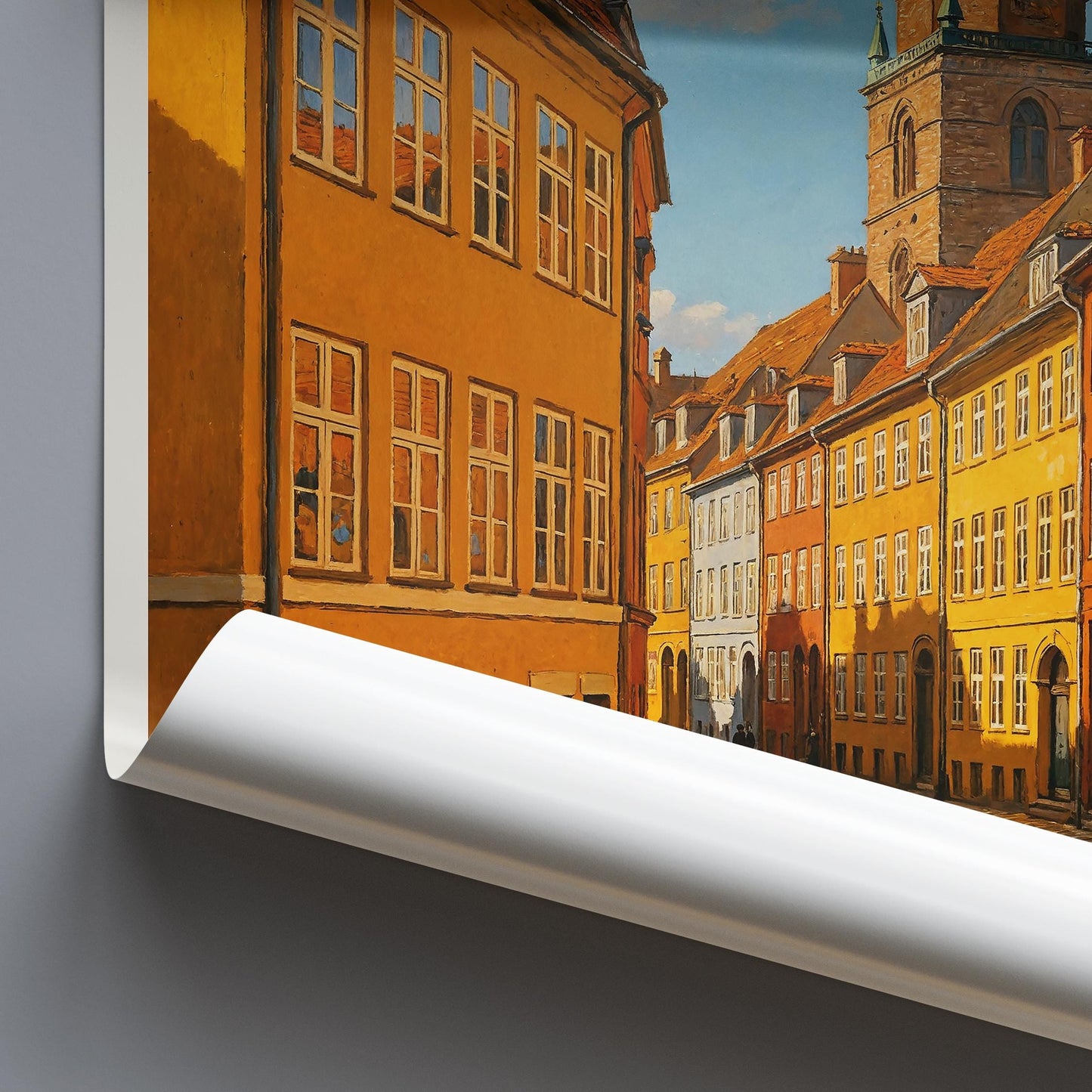 Copenhagen Travel Print ~ Denmark Travel Poster