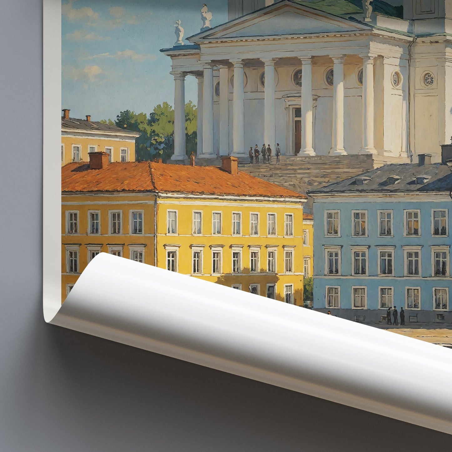 Helsinki Travel Print ~ Finland Travel Poster |