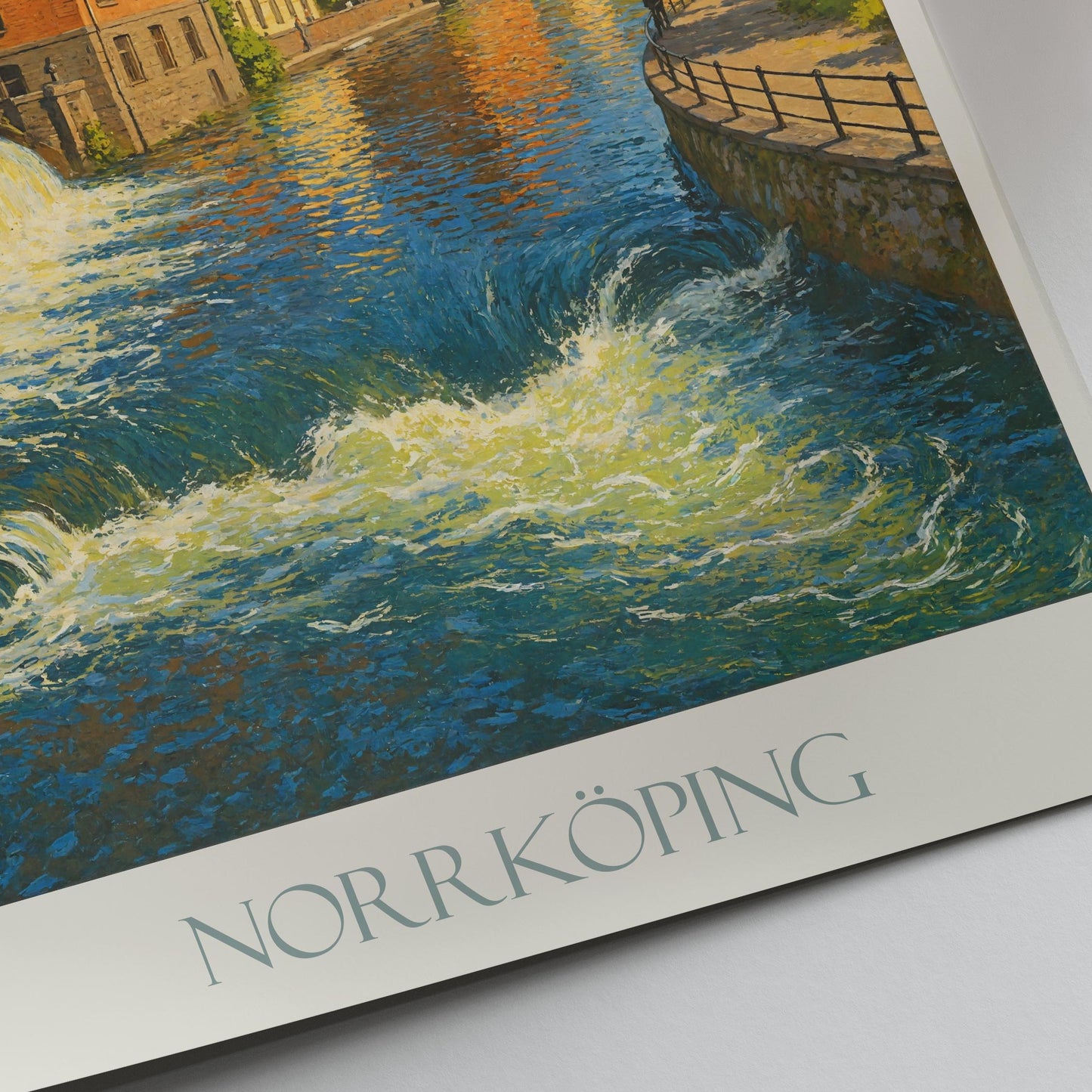 Norrkoping Travel Print ~ Sweden Travel Poster |