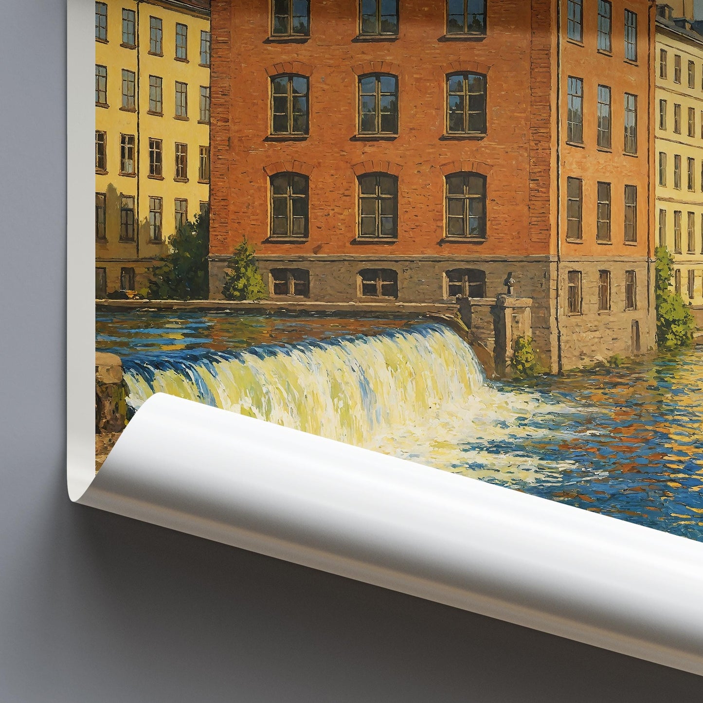 Norrkoping Travel Print ~ Sweden Travel Poster |