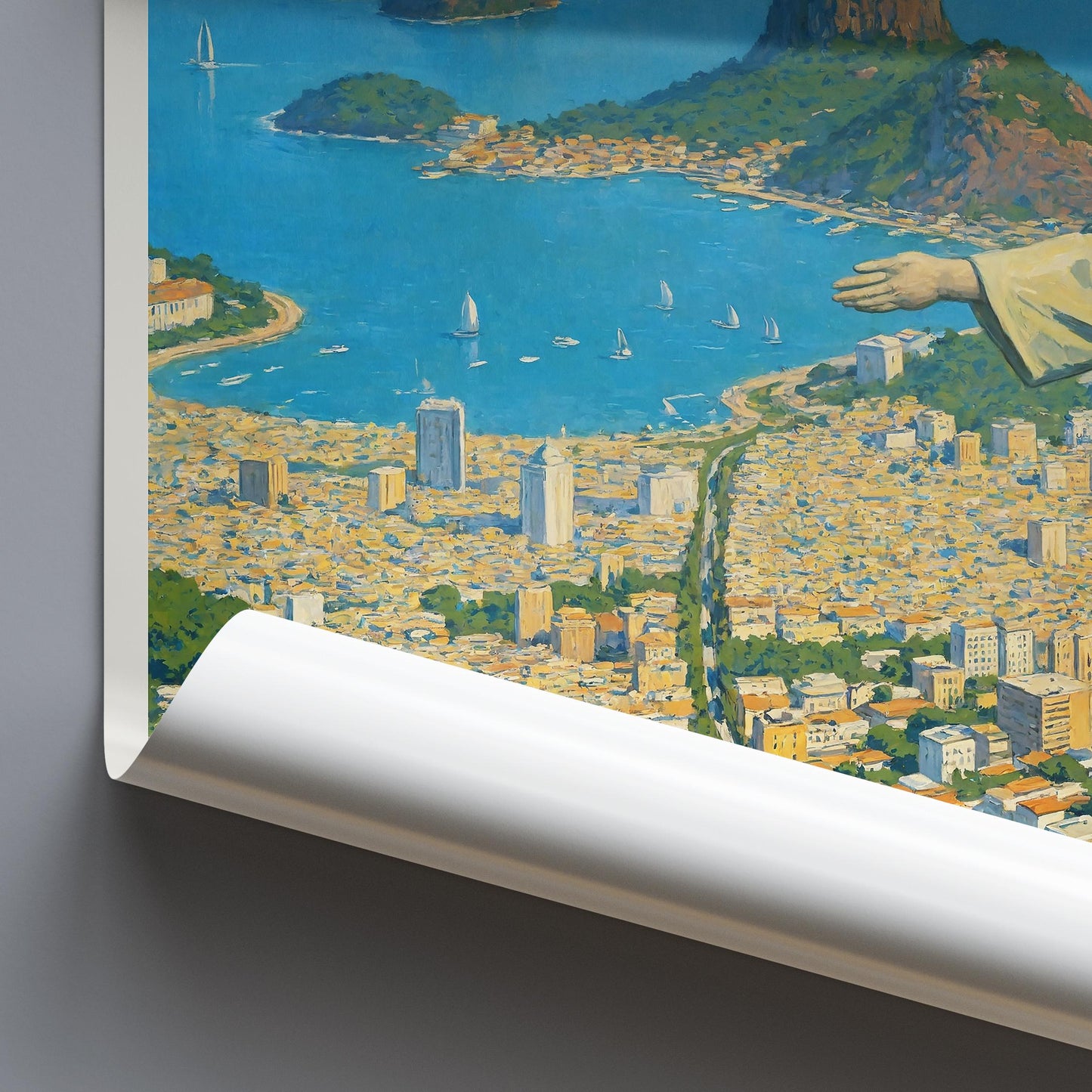 Rio de Janeiro Travel Print ~ Brazil Travel Poster