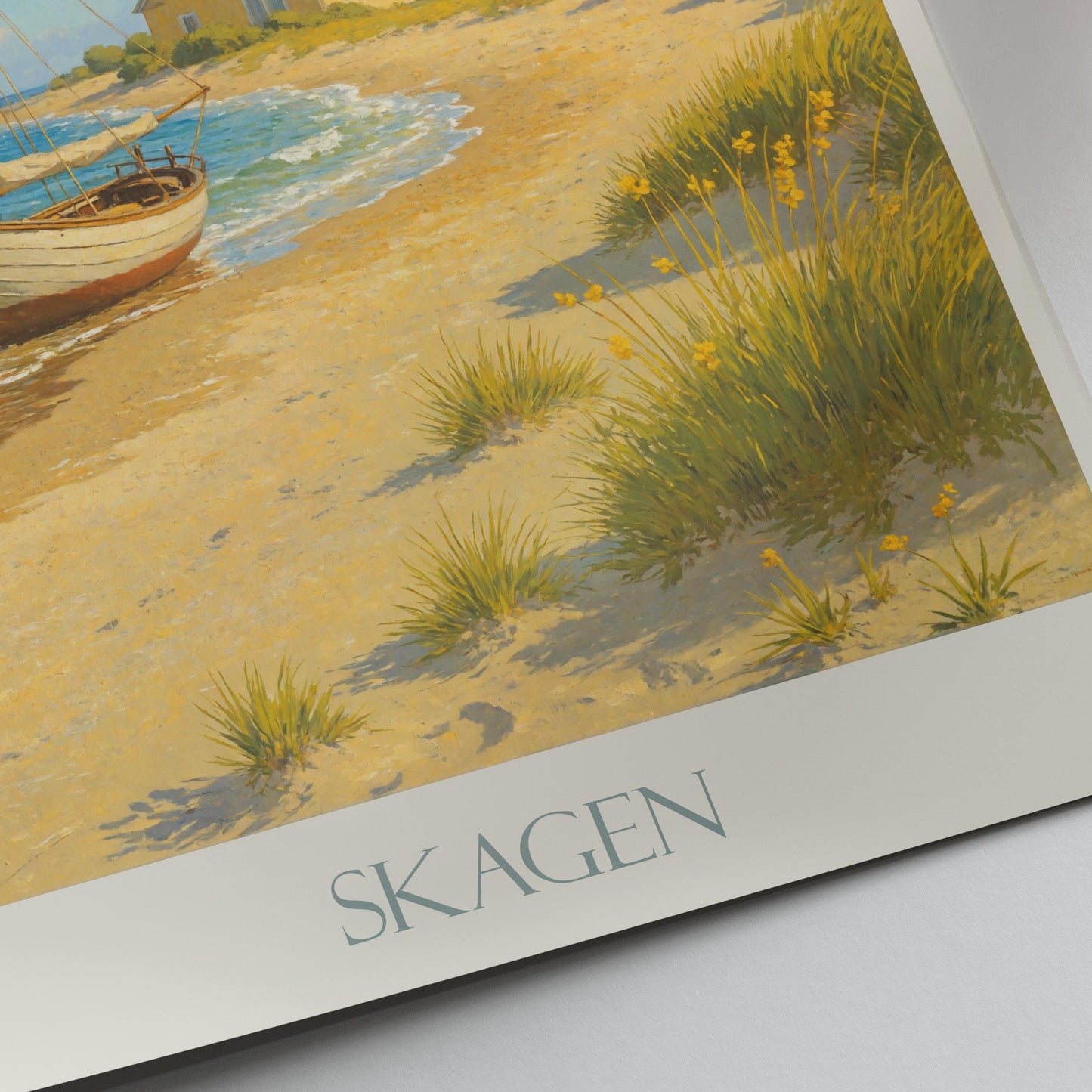 Skagen Travel Print ~ Denmark Travel Poster |