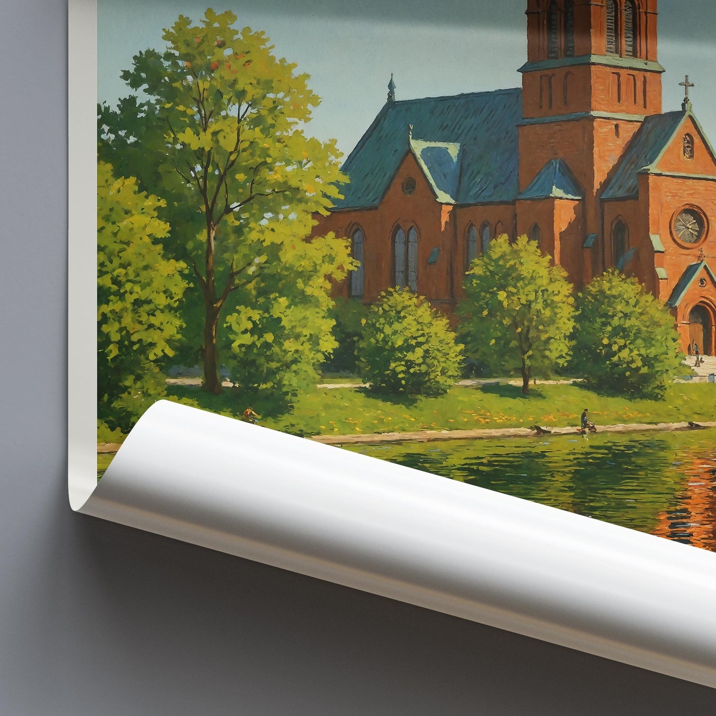Umea Travel Print ~ Sweden Travel Poster |
