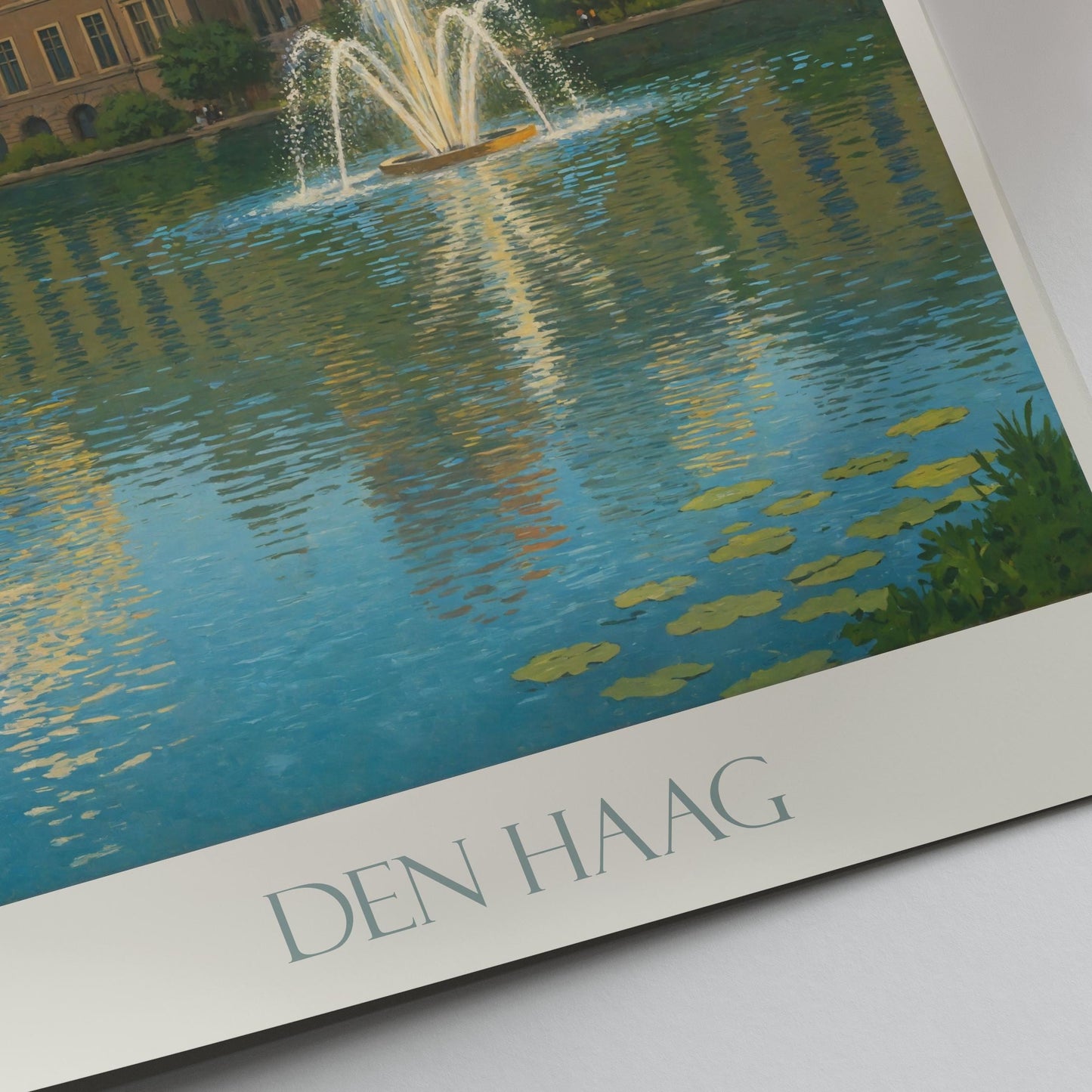 The Hague Travel Print ~ Netherlands Travel Poster