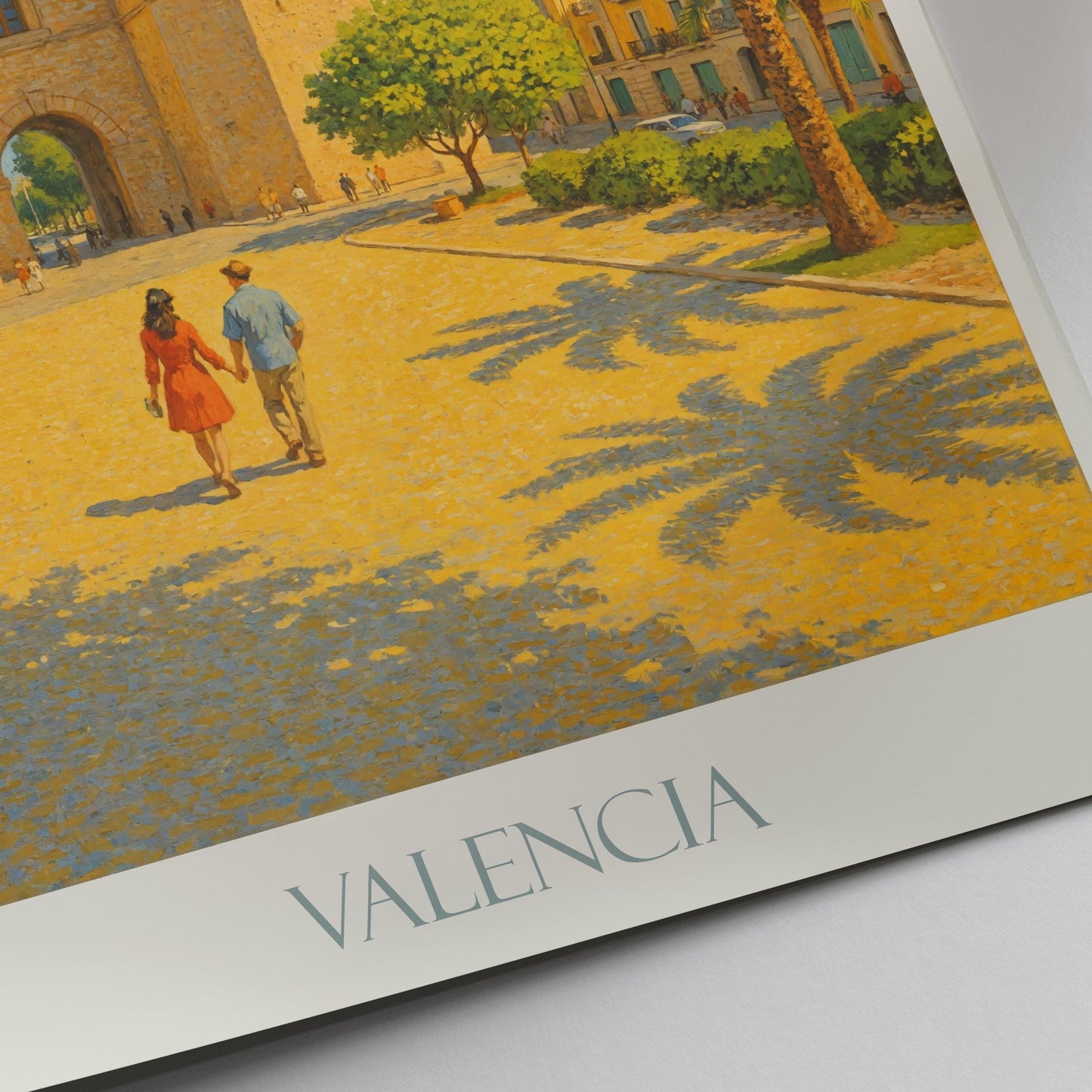 Valencia Travel Print ~ Spain Travel Poster |