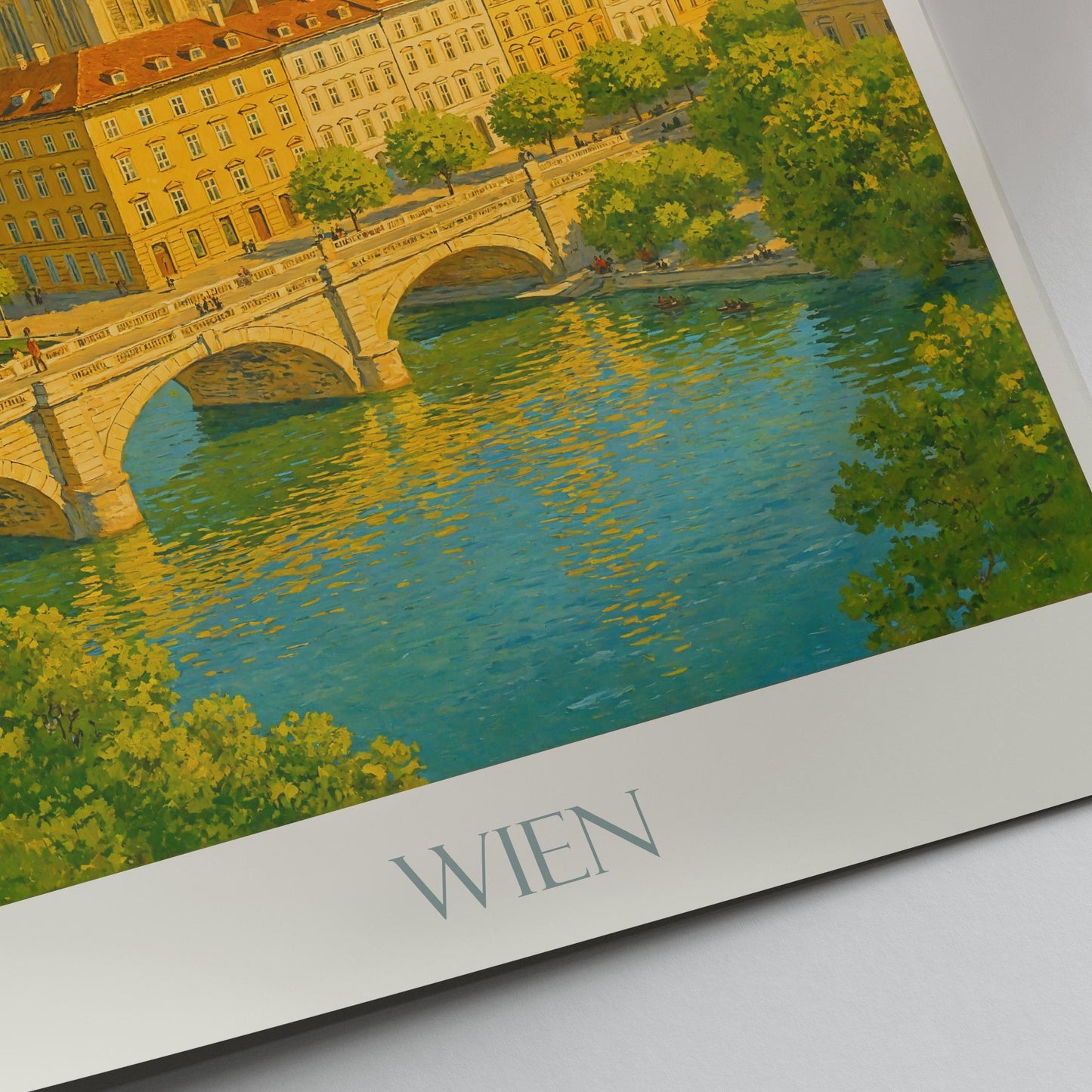 Vienna Travel Print ~ Austria Travel Poster