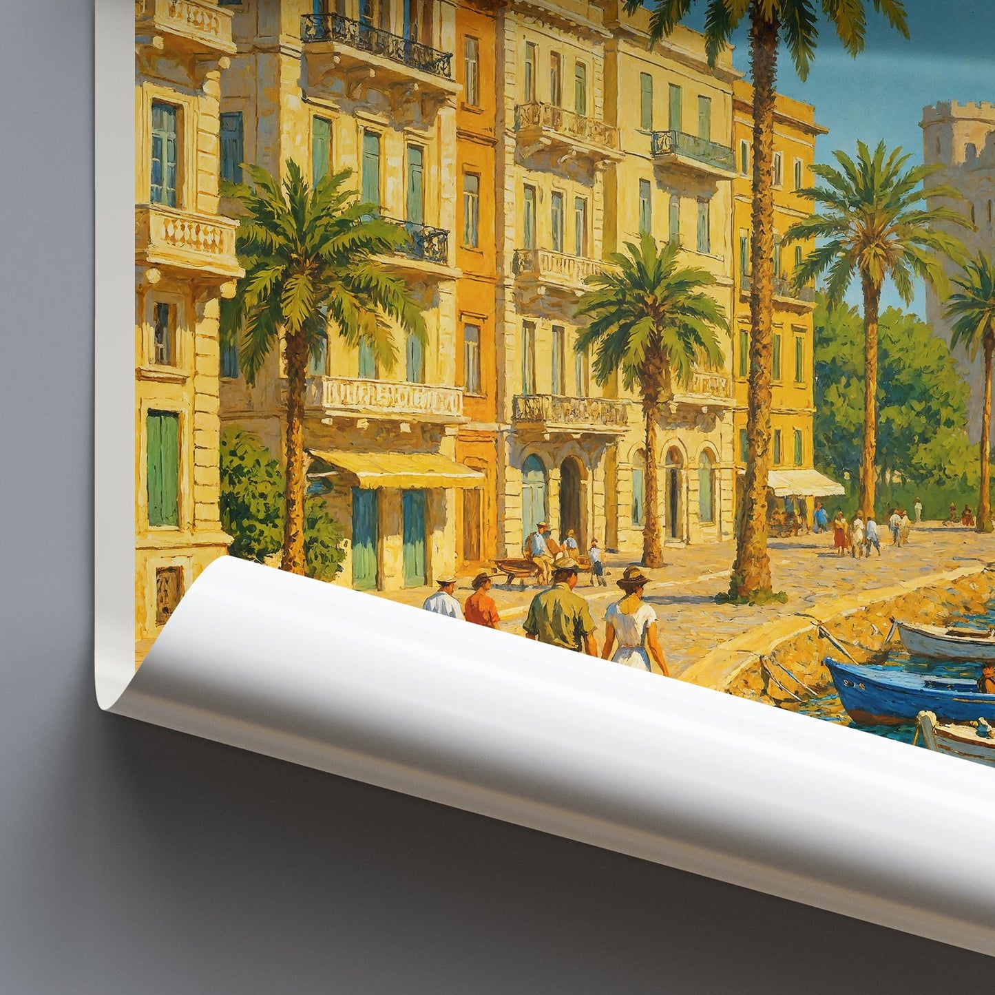Alexandria Travel Print ~ Egypt Travel Poster |