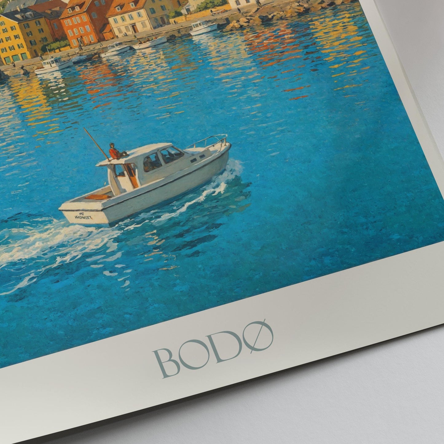 Bodo Travel Print ~ Norway Travel Poster |