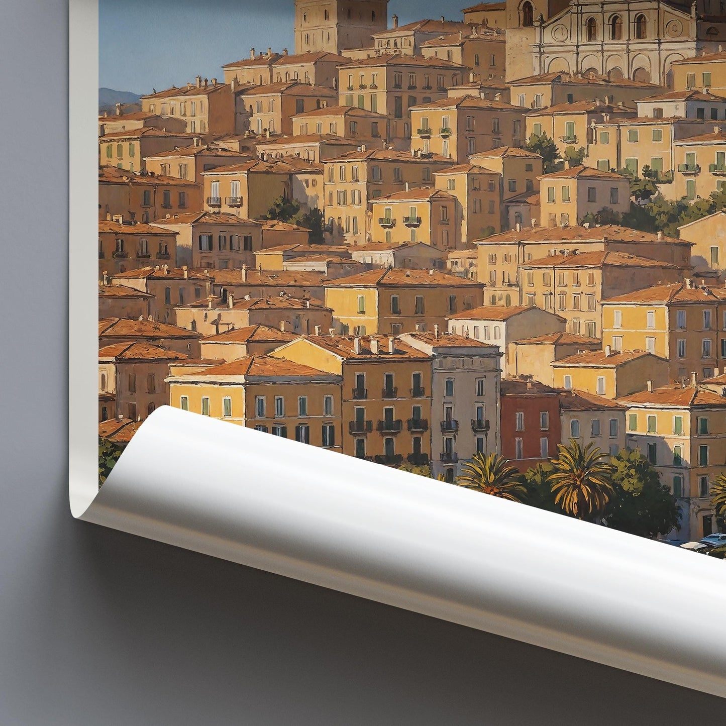 Cagliari Travel Print ~ Sardinia Italy Travel Poster
