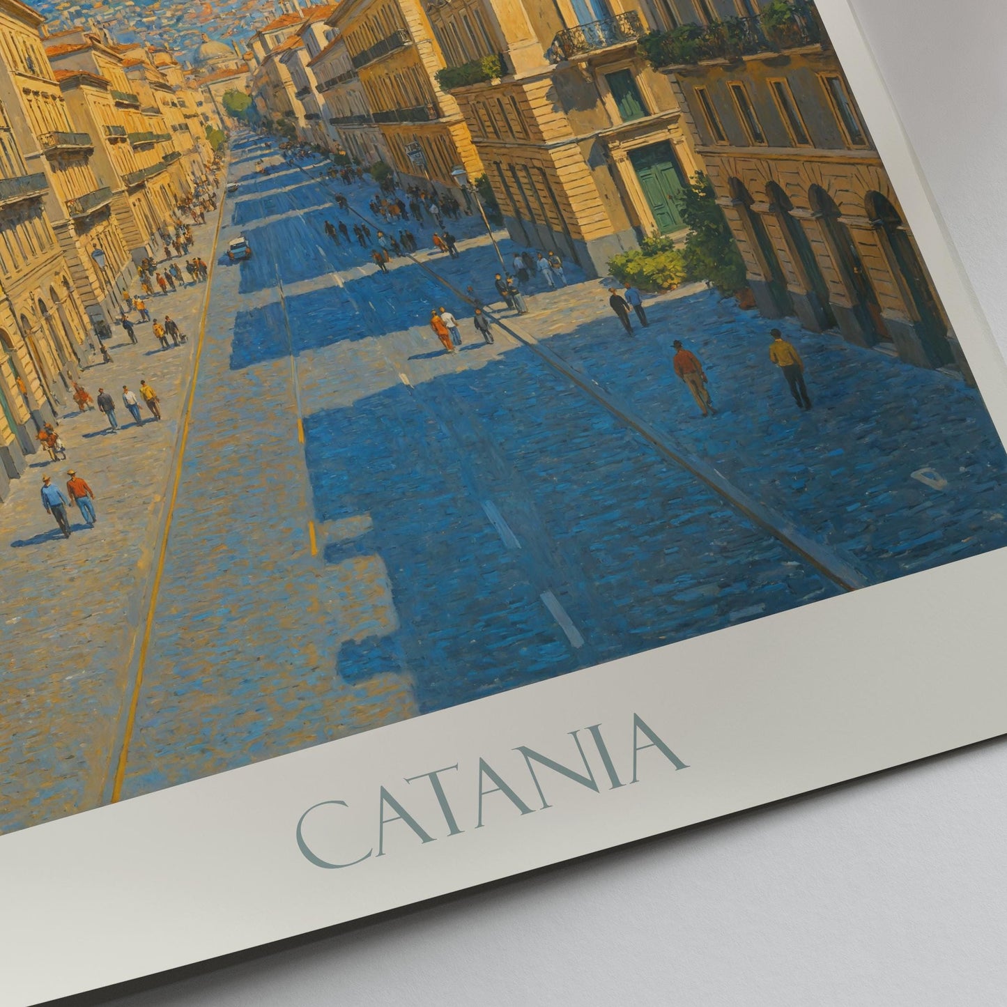 Catania Travel Print ~ Sicily Italy Travel Poster