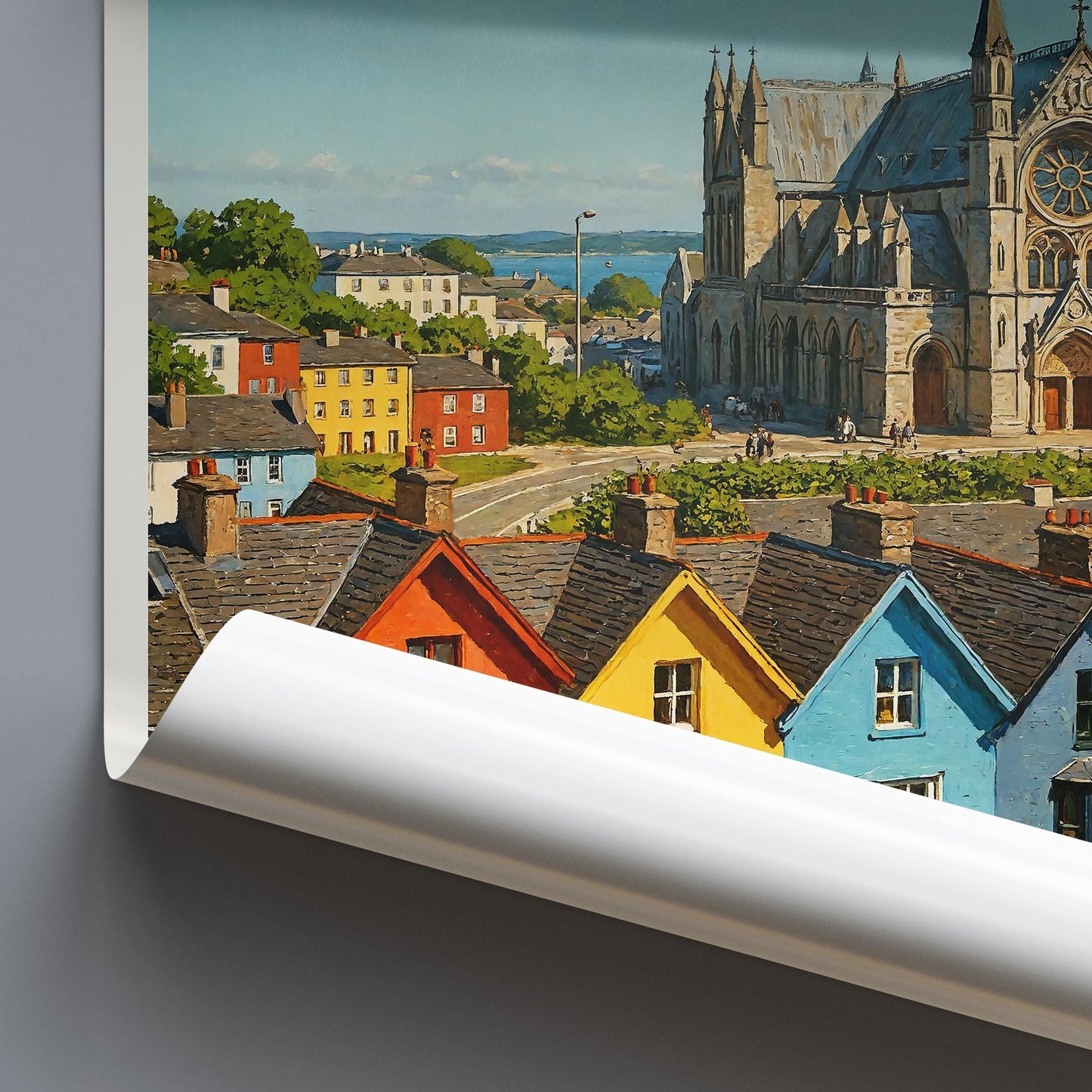 Cobh Travel Print ~ Ireland Travel Poster |