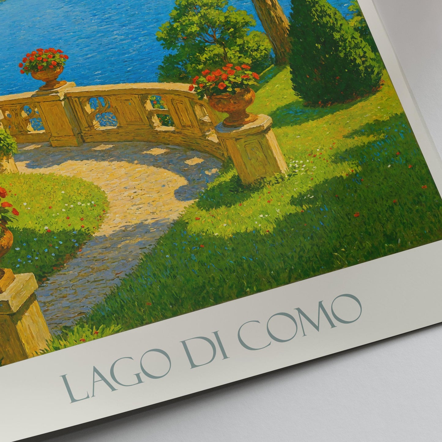Lake Como Travel Print ~ Italy Travel Poster