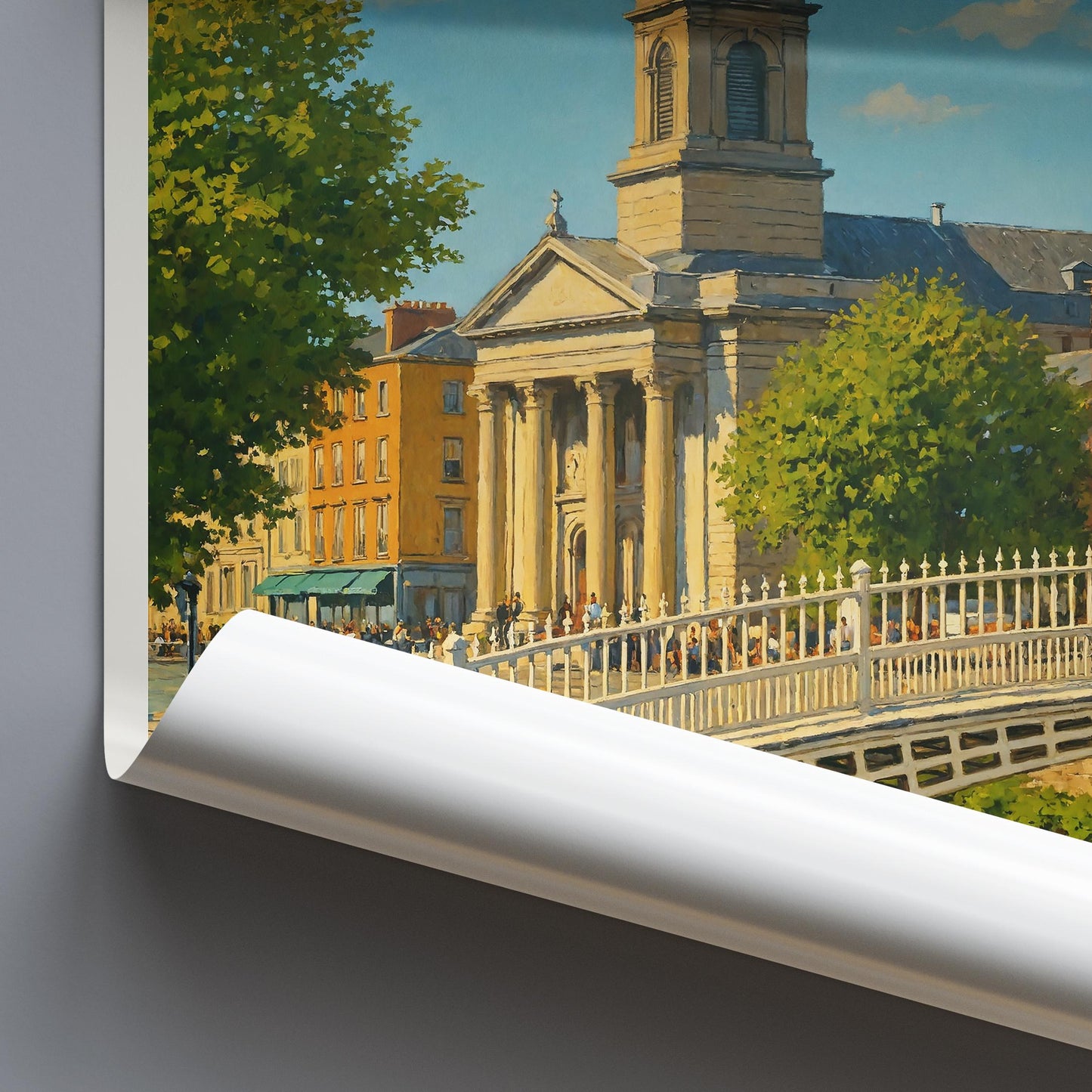 Dublin Travel Print ~ Ireland Travel Poster |