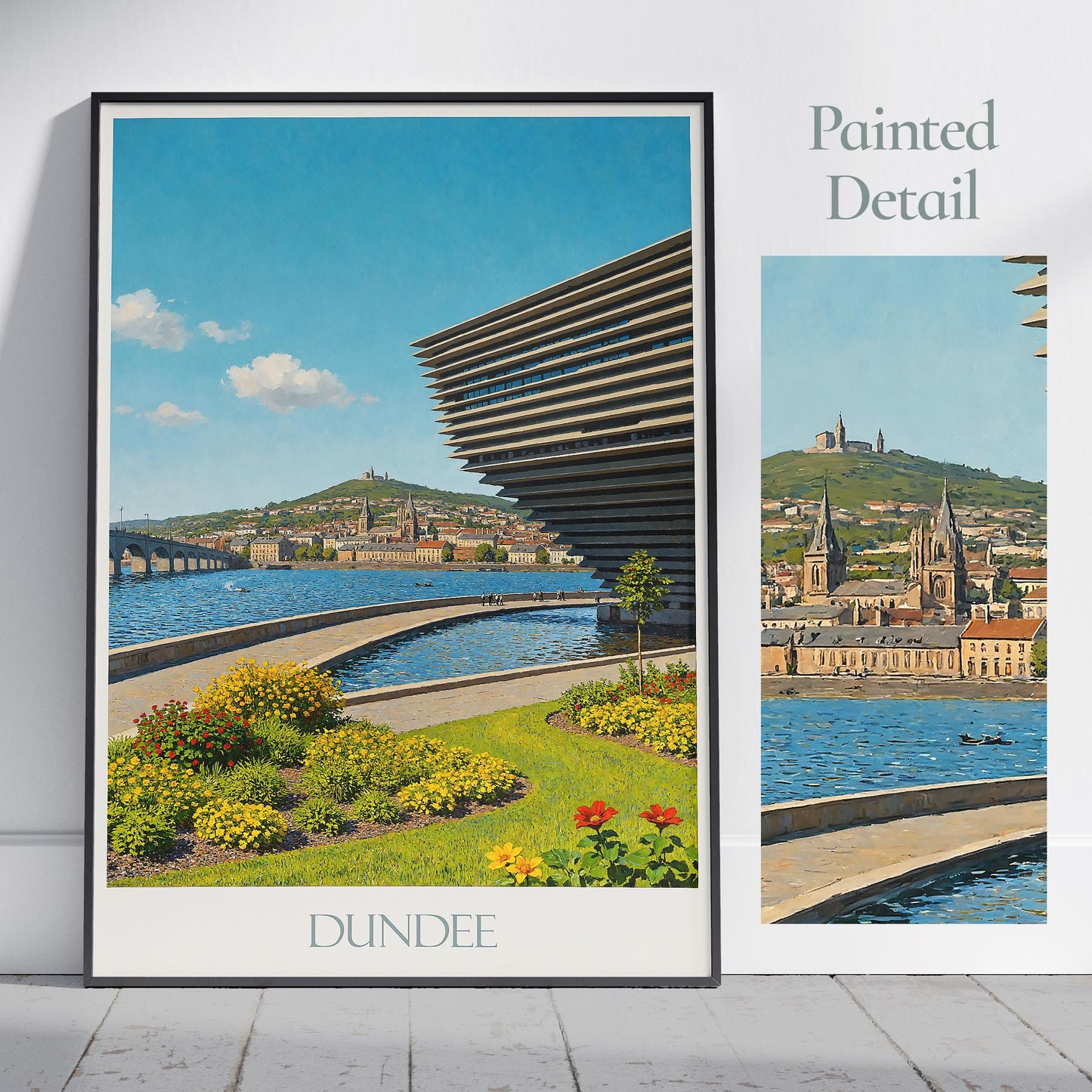 Dundee Travel Print ~ Scotland Travel Poster