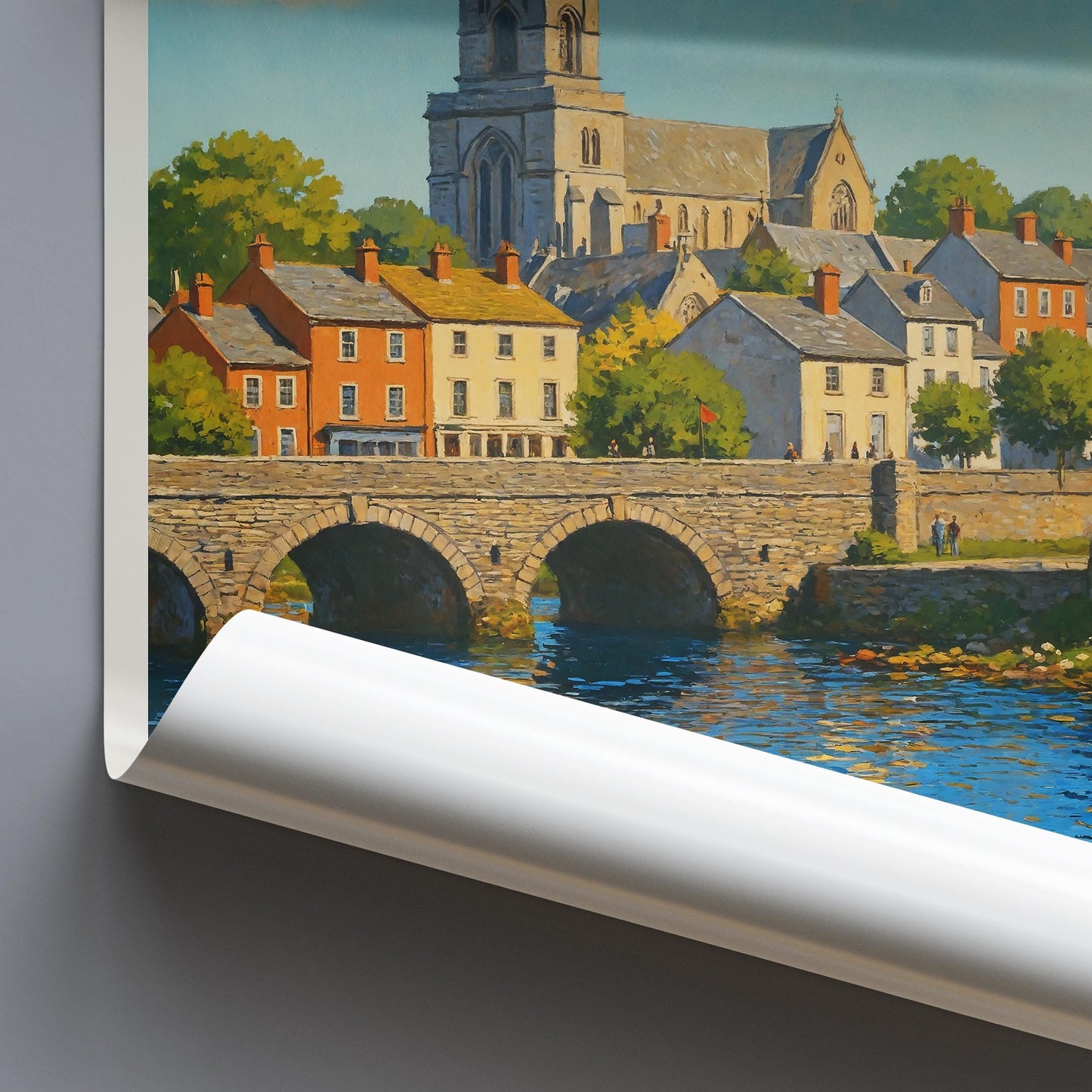 Limerick Travel Print ~ Ireland Travel Poster |