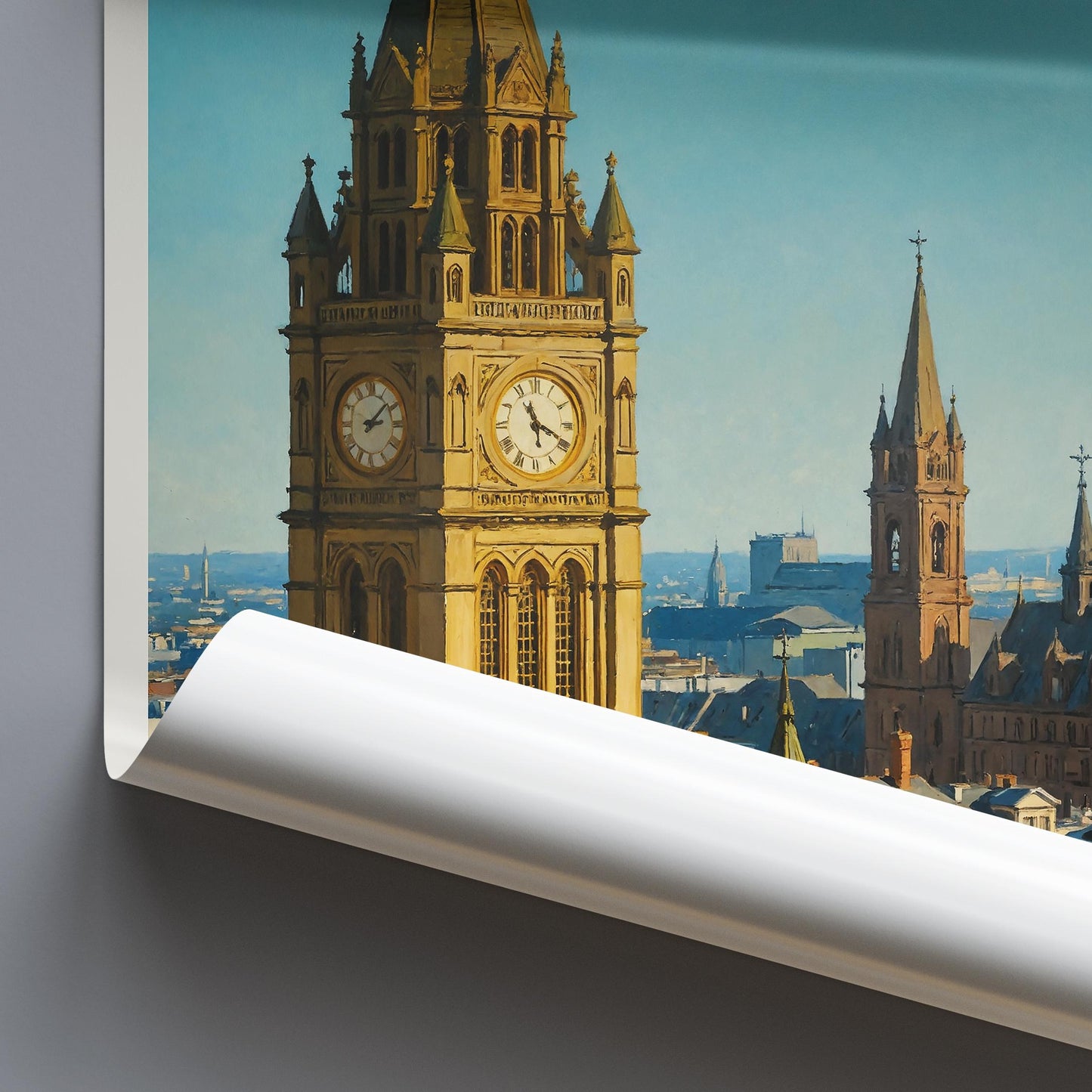 Manchester Travel Print ~ Poster Travel