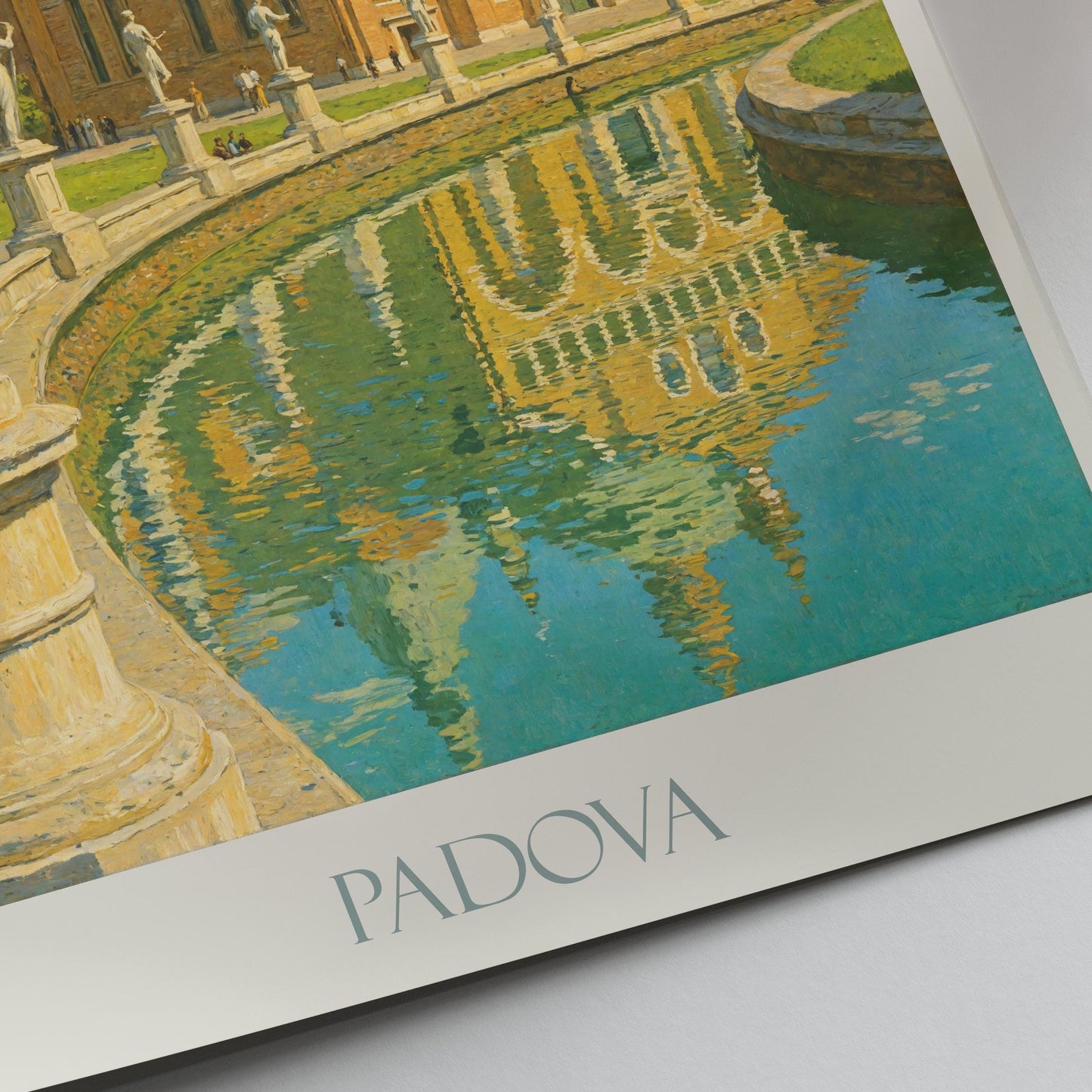 Padua Travel Print ~ Padova Italy Roman Travel Poster