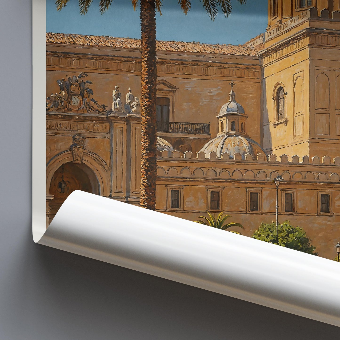 Palermo Travel Print ~ Sicily Italy Travel Poster