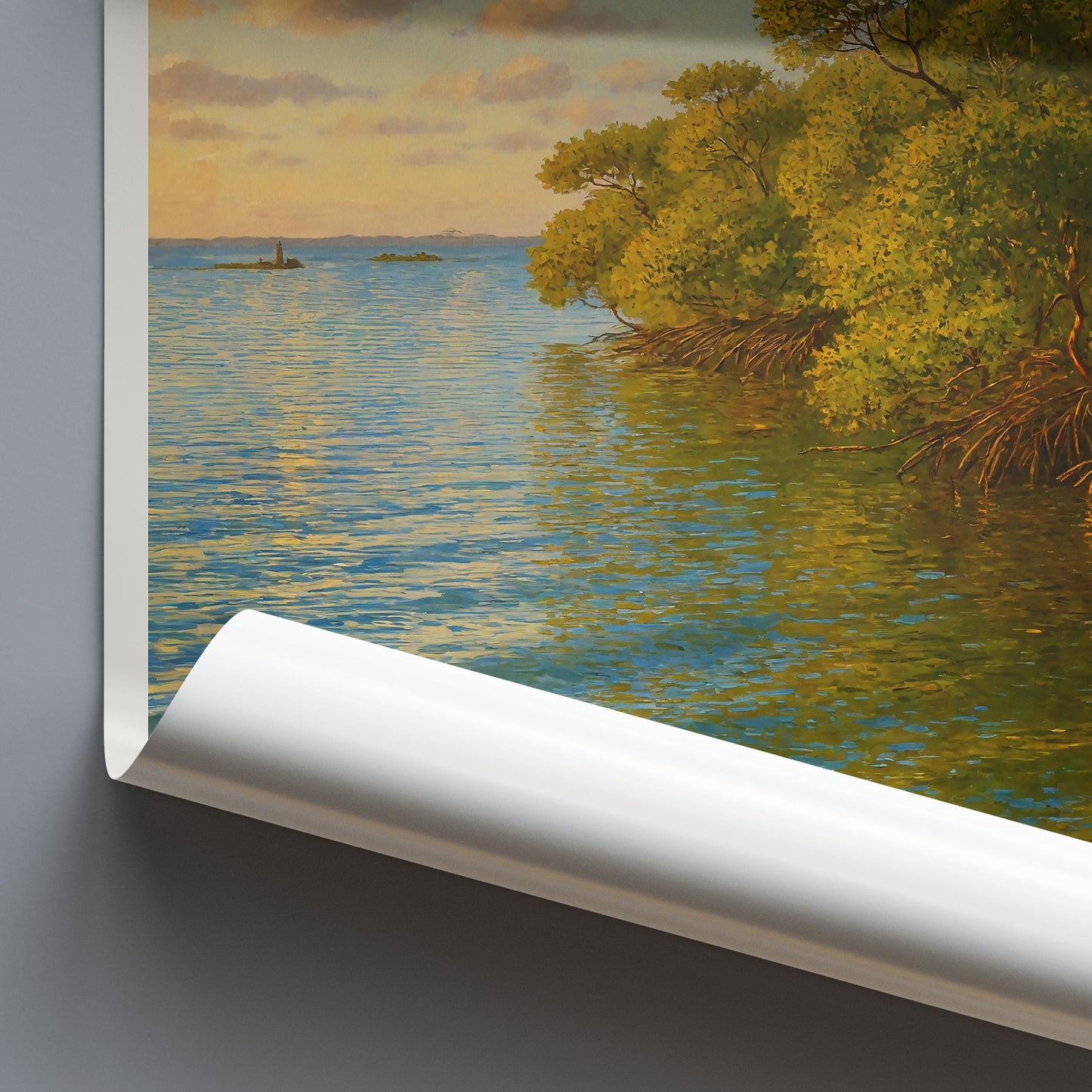 Biscayne National Park Travel Print ~ Florida Travel Poster