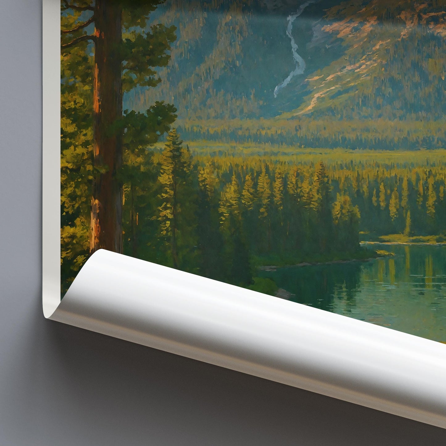 Grand Teton National Park Travel Print ~ Wyoming Travel Poster