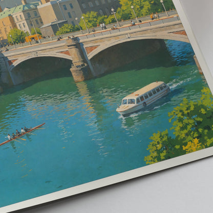 Melbourne Travel Print ~ Australia Travel Poster
