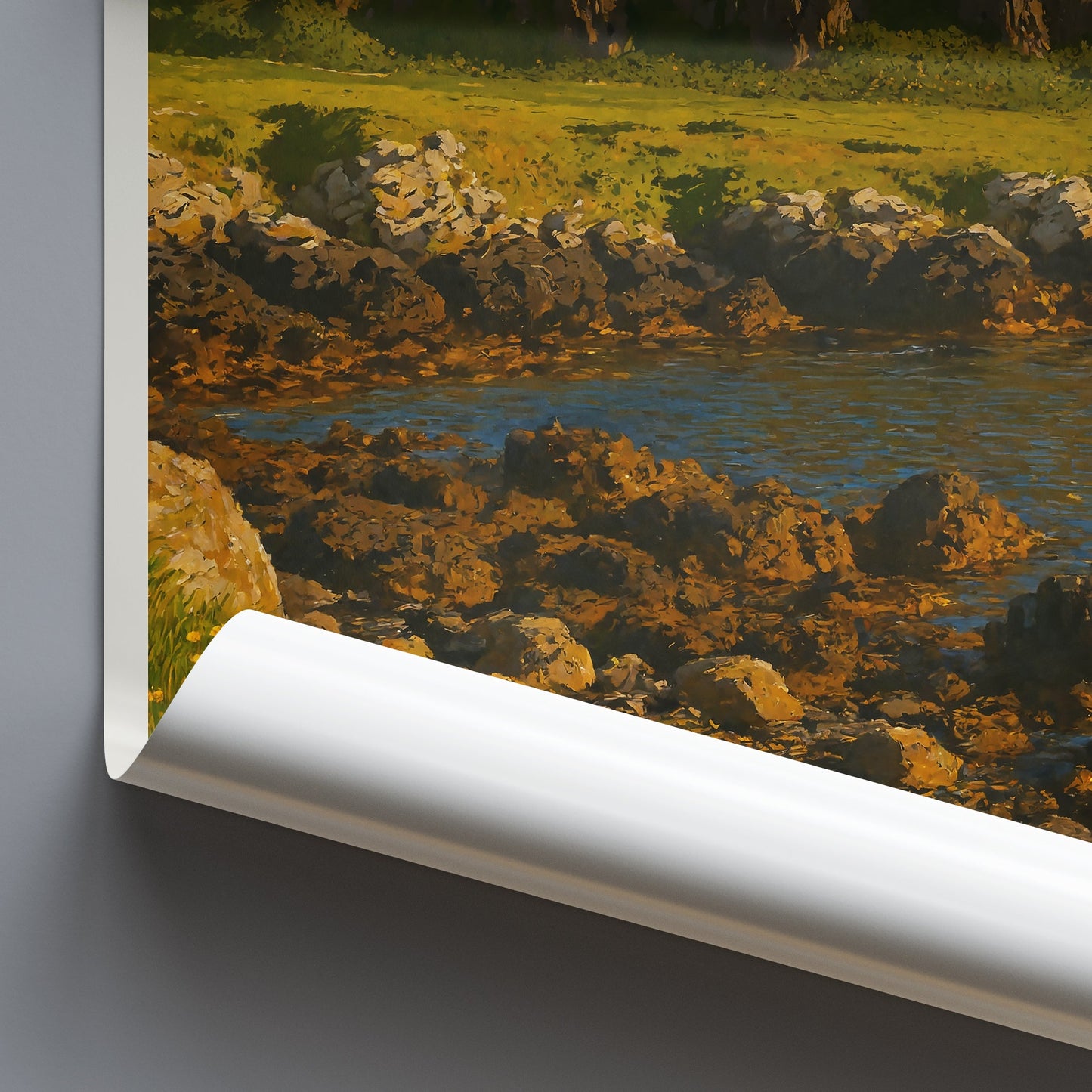 Duart Castle Travel Poster, Isle of Mull Scotland ~ Historic Scottish Castle Art Print | UK Home Decor Gift
