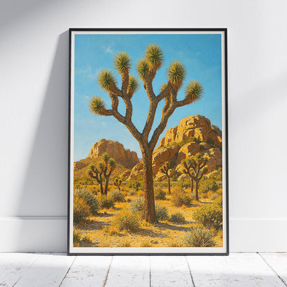 Joshua Tree National Park Travel Print ~ California Travel Poster