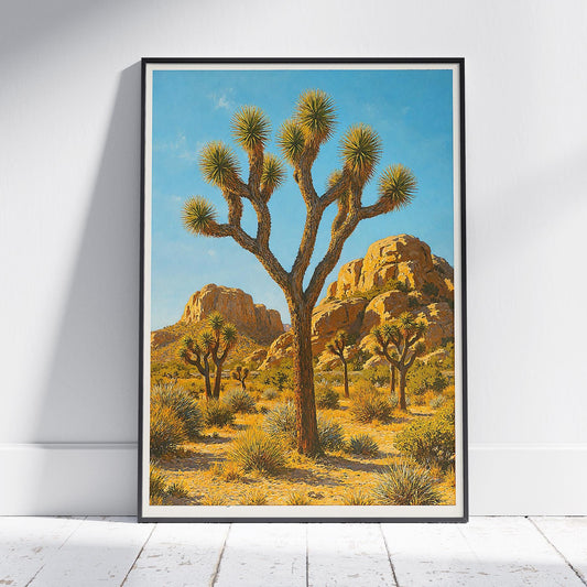 Joshua Tree National Park Travel Print ~ California Travel Poster