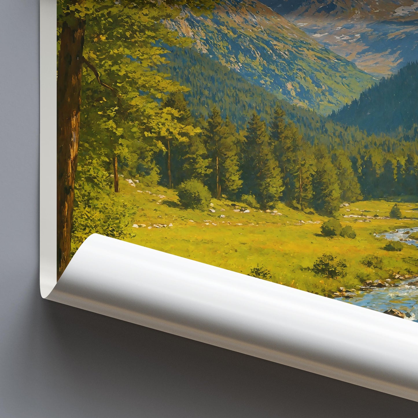 Stelvio National Park Travel Print ~ Italy Travel Poster