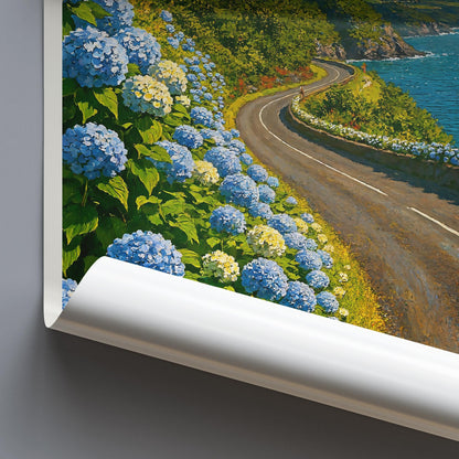 Azores Travel Print ~ Portugal Travel Poster