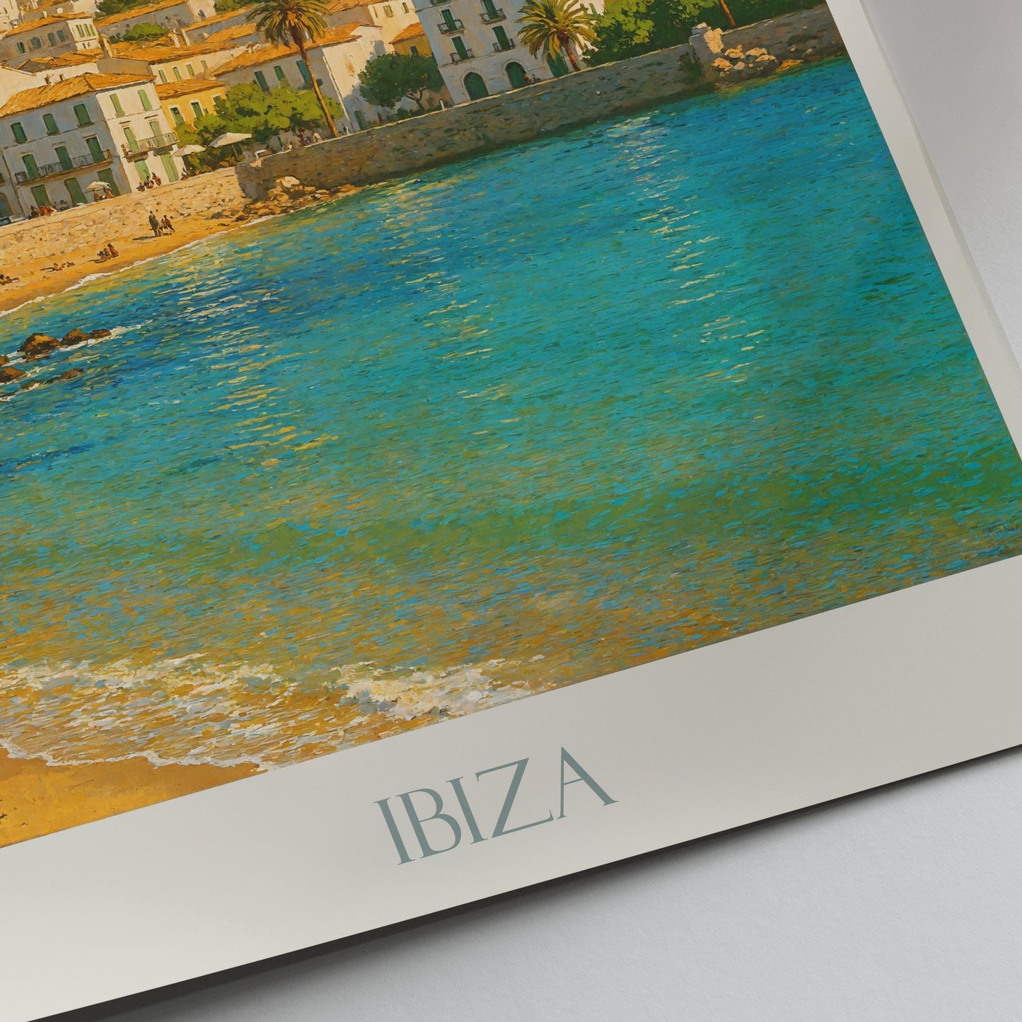 Ibiza Travel Print ~ Spain Travel Poster |