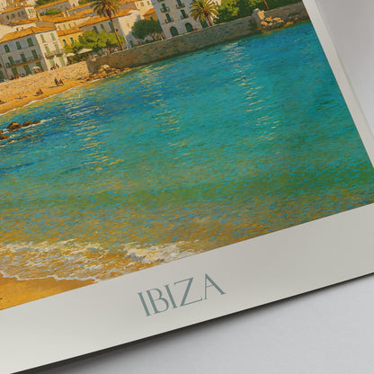 Ibiza Travel Print ~ Spain Travel Poster |