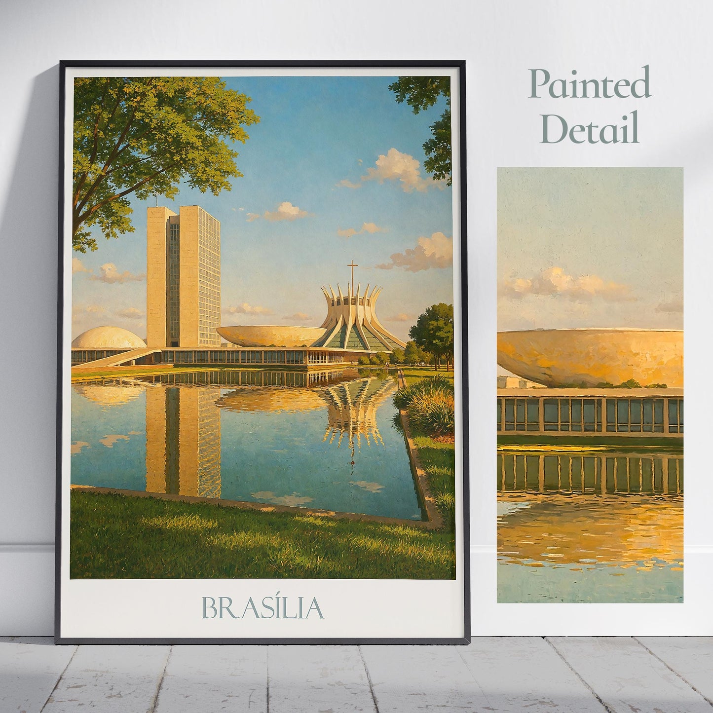 Brasilia Travel Print ~ Brazil Travel Poster