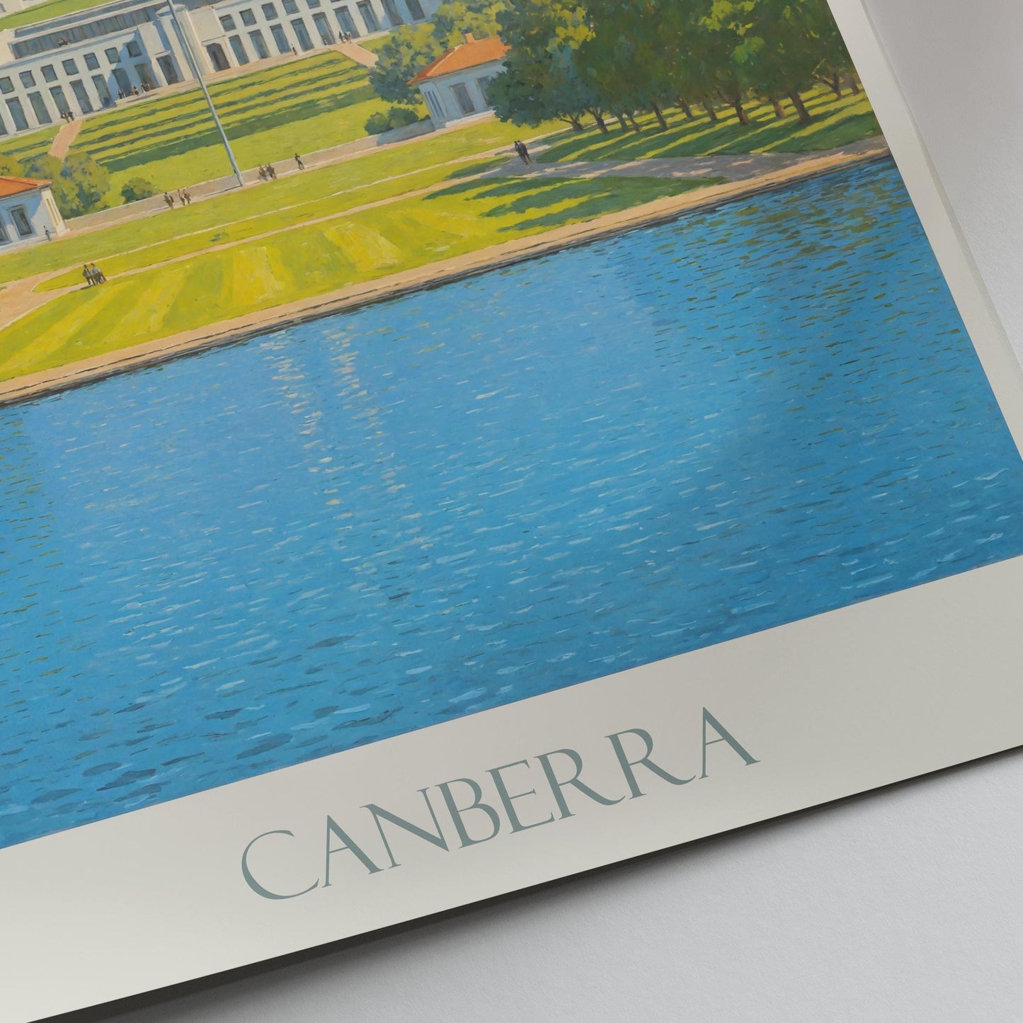 Canberra Travel Print ~ Australia Travel Poster