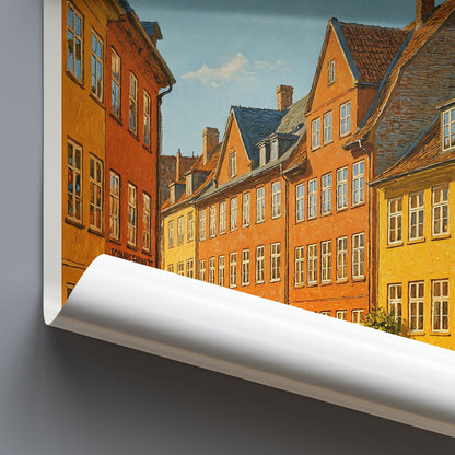 Copenhagen Travel Print ~ Denmark Travel Poster