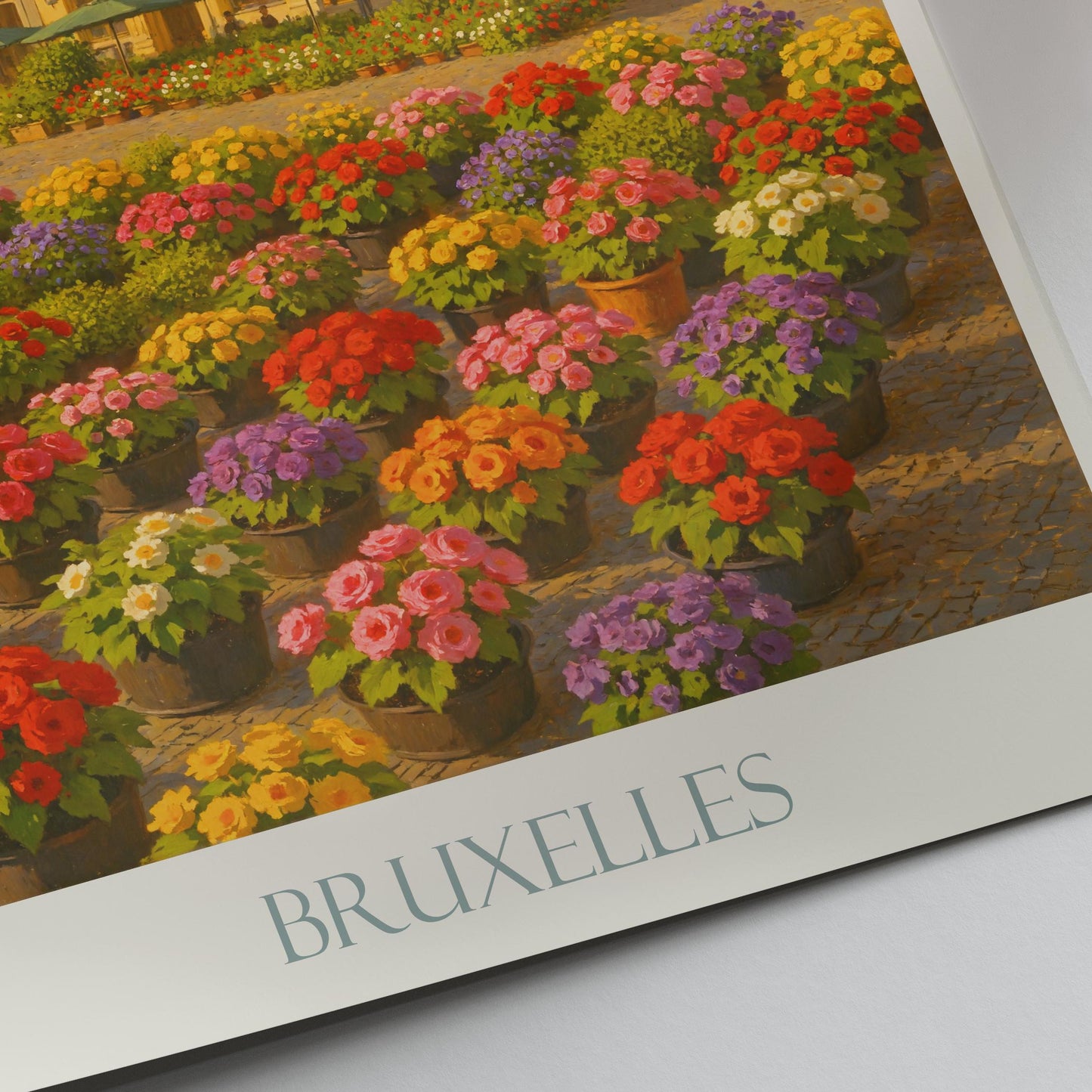 Brussels Travel Print ~ Belgium Travel Poster |