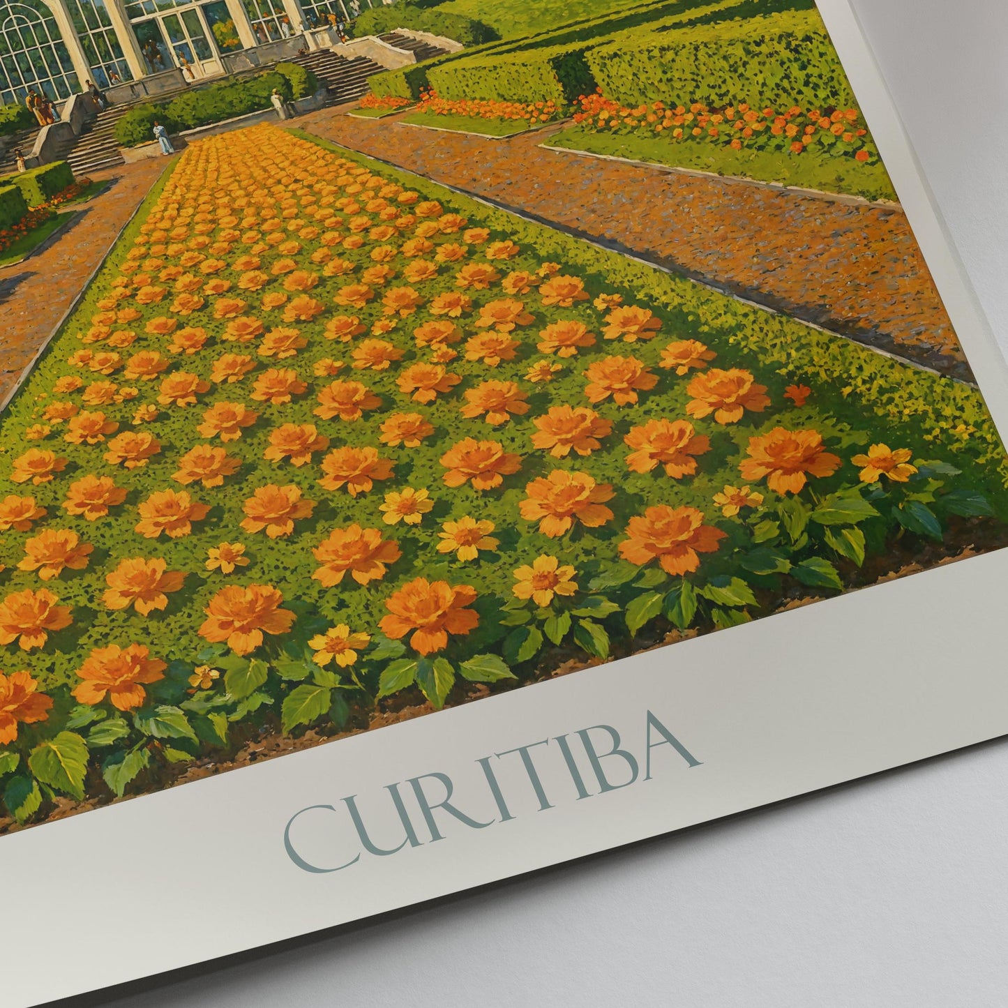 Curitiba Travel Print ~ Brazil Travel Poster