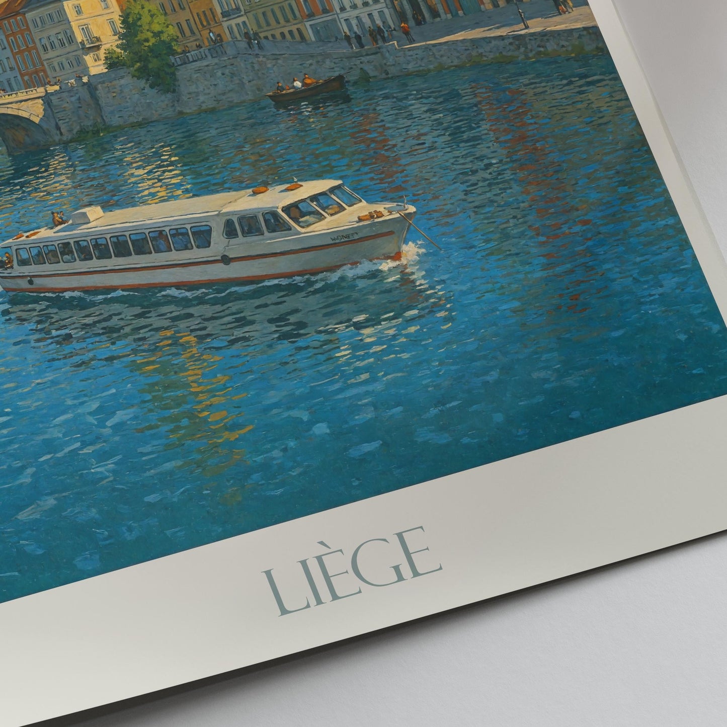 Liege Travel Print ~ Belgium Travel Poster |