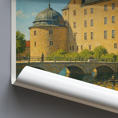 Orebro Travel Print ~ Sweden Travel Poster |