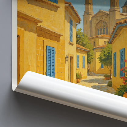 Nicosia Travel Print ~ Cyprus Travel Poster
