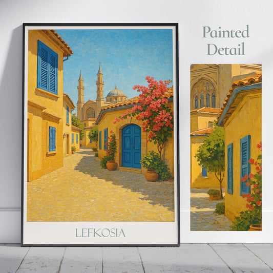 Nicosia Travel Print ~ Cyprus Travel Poster