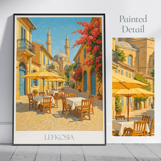 Nicosia Travel Print ~ Cyprus Travel Poster