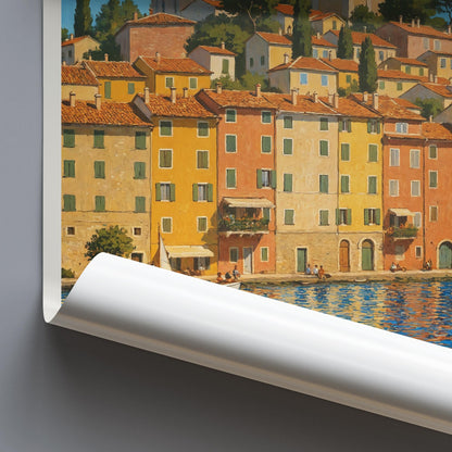 Rovinj Travel Print ~ Croatia Travel Poster |