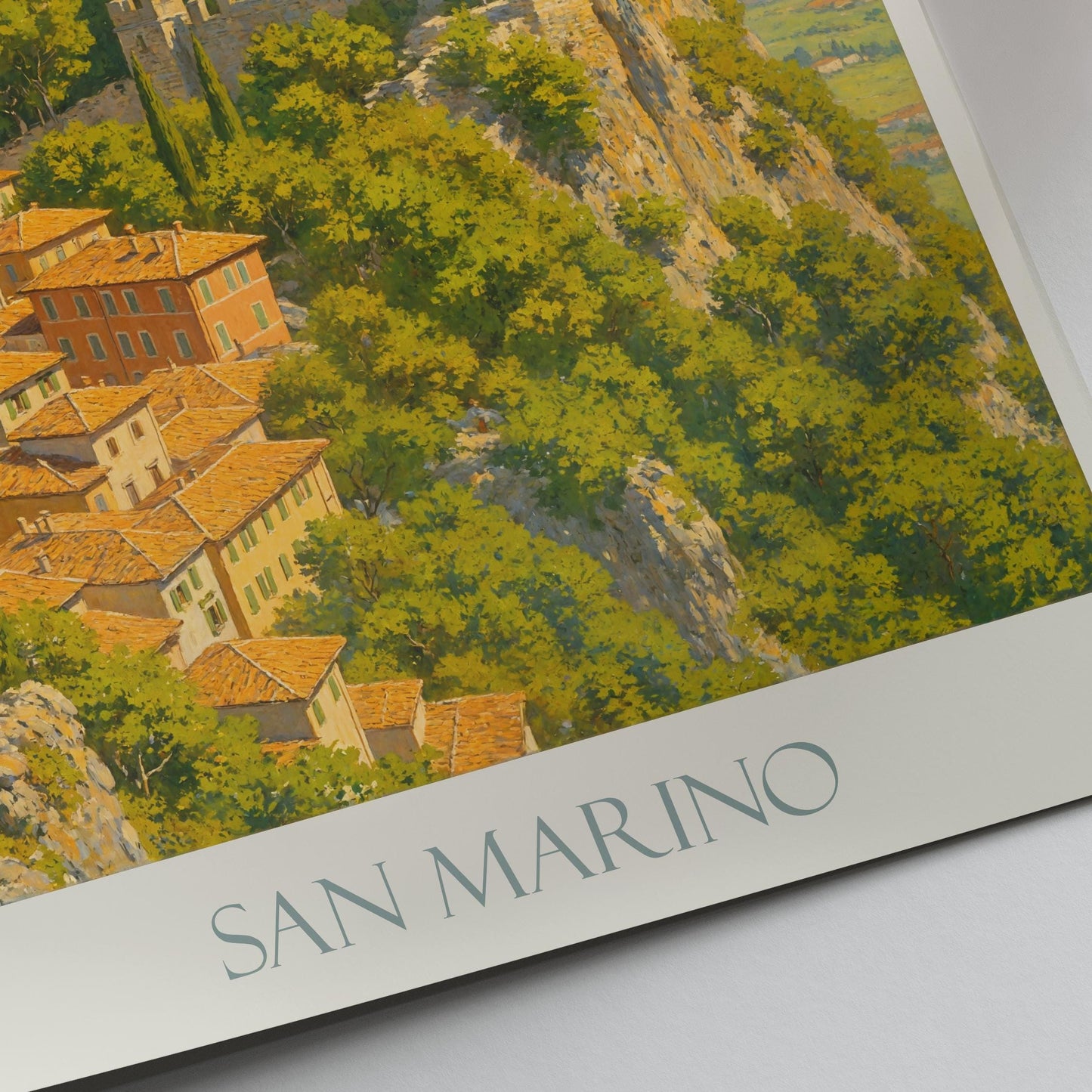 San Marino Travel Print ~ Travel Poster