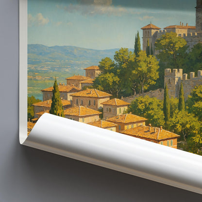 San Marino Travel Print ~ Travel Poster